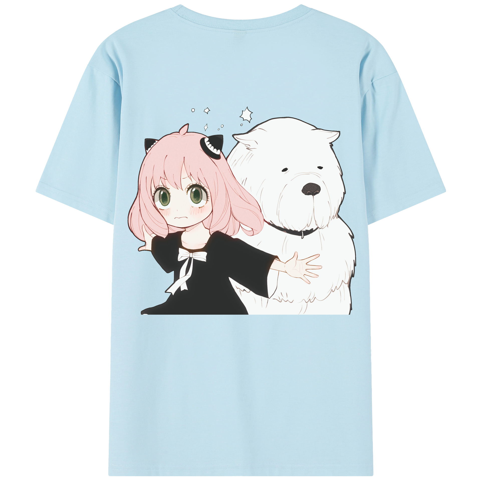 （画像用） SPY×FAMILY间谍家家酒 綿100％半袖Tシャツ（背面プリント）